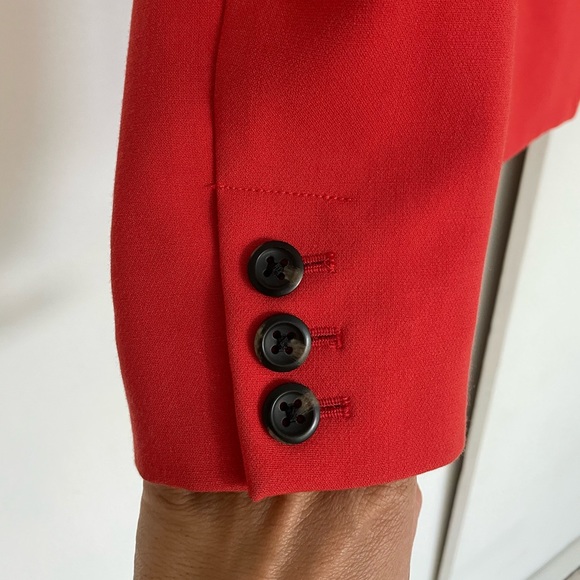 Buckley Tailors Blazer in Red / Orange Size: 2 - Picture 5 of 8